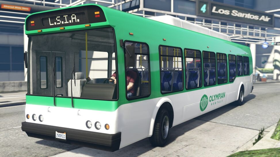 Airport Bus - Grand Theft Auto V(グランドセフトオート5)GTA5